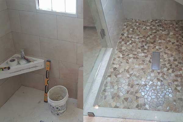 Master bathroom remodel Broward
