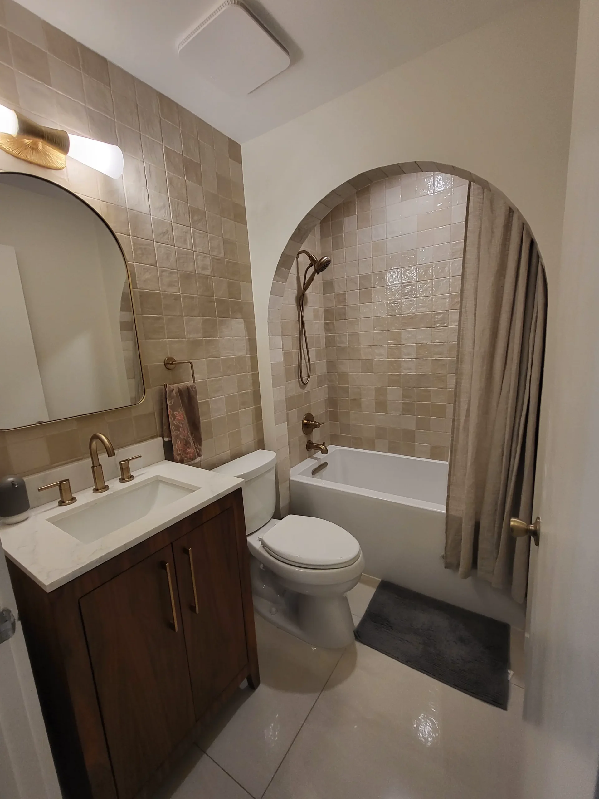 bathroom remodel Boynton Beach FL luxury freestanding tub frameless glass